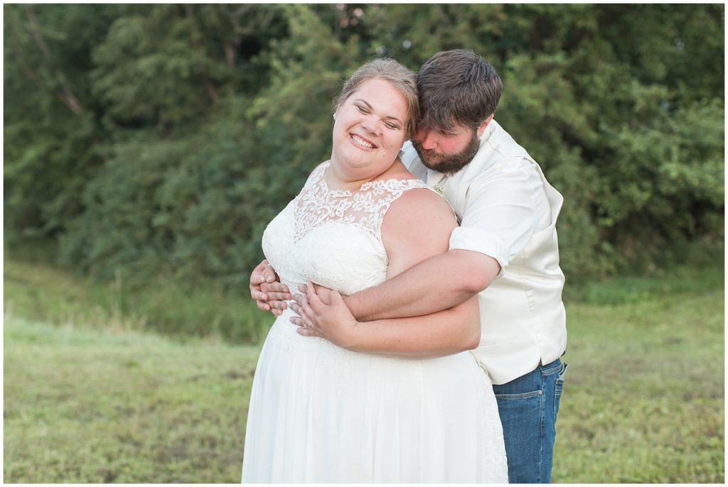 Bride and Groom Portraits | Wedding in Spencer, Iowa shot by Jessica Brees Photography