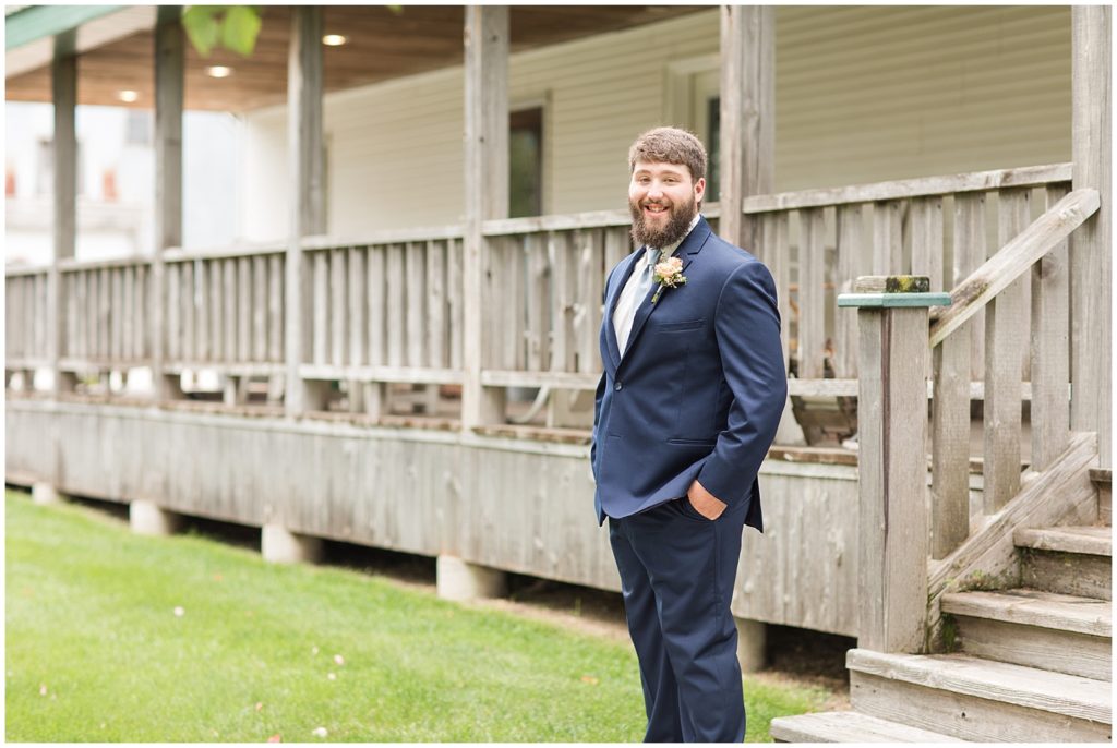Groom Getting Ready | Wedding in Cherokee, Iowa shot by Jessica Brees Photography