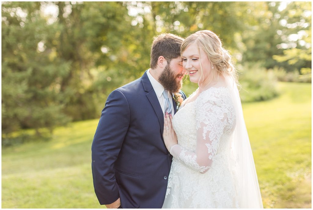 Bride and Groom Portraits | Wedding in Cherokee, Iowa shot by Jessica Brees Photography