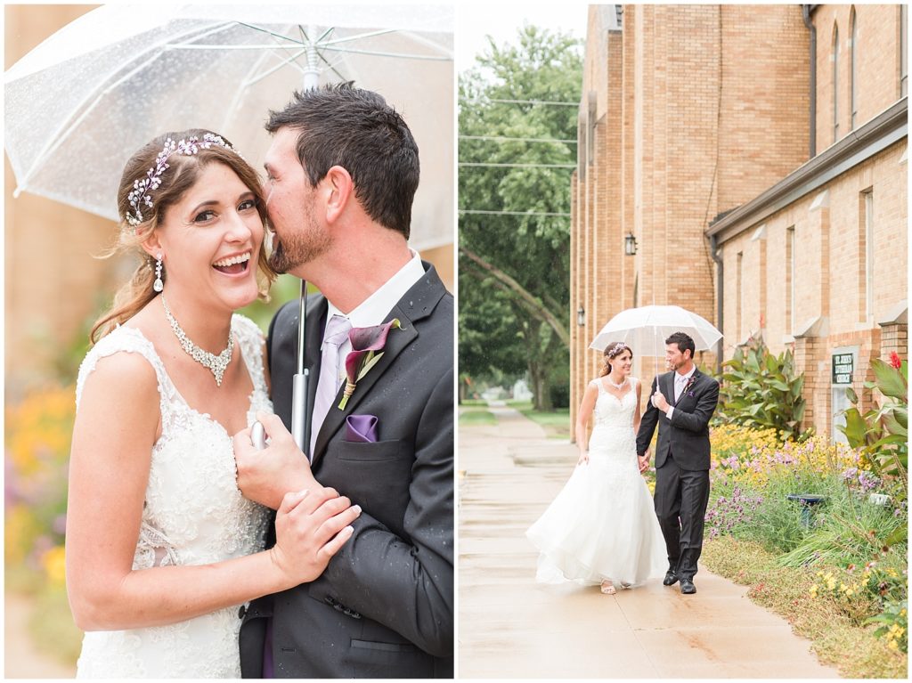 Bride and Groom Portraits | Wedding in Orange City, Iowa shot by Jessica Brees Photo & Video