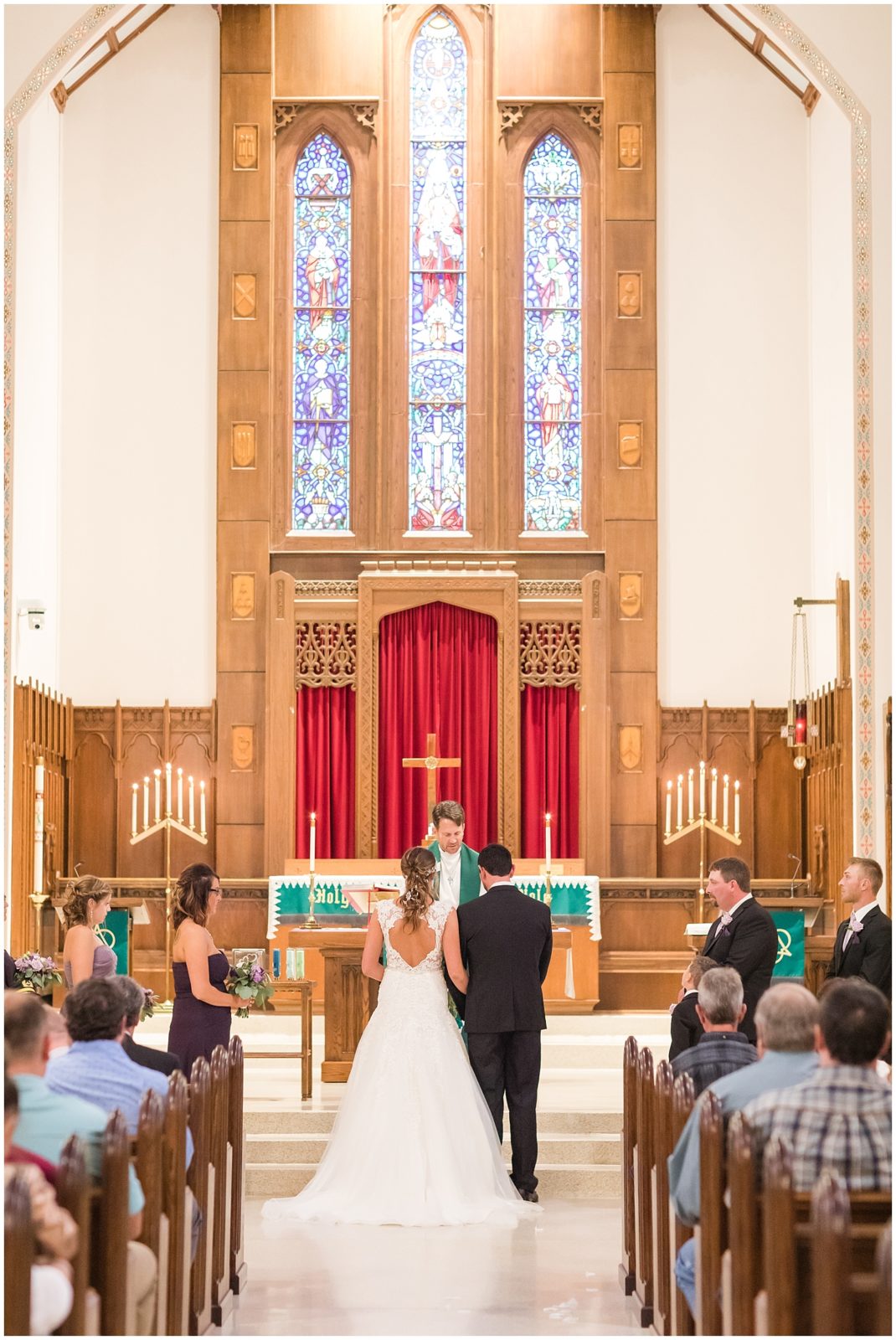 Ceremony | Wedding in Orange City, Iowa shot by Jessica Brees Photo & Video