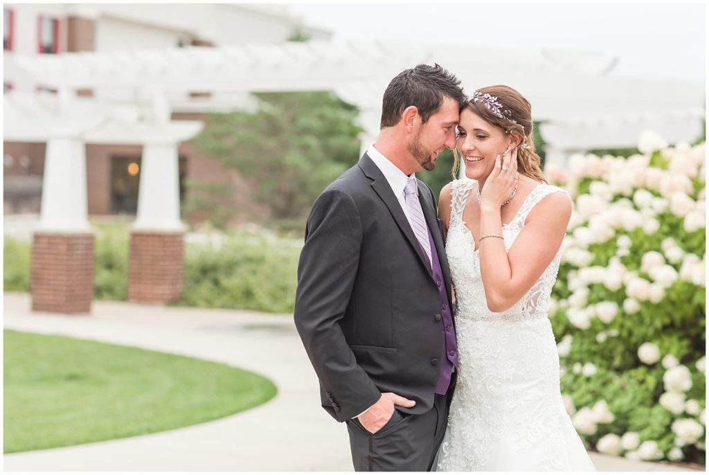 Bride and Groom Portraits | Wedding in Orange City, Iowa shot by Jessica Brees Photo & Video