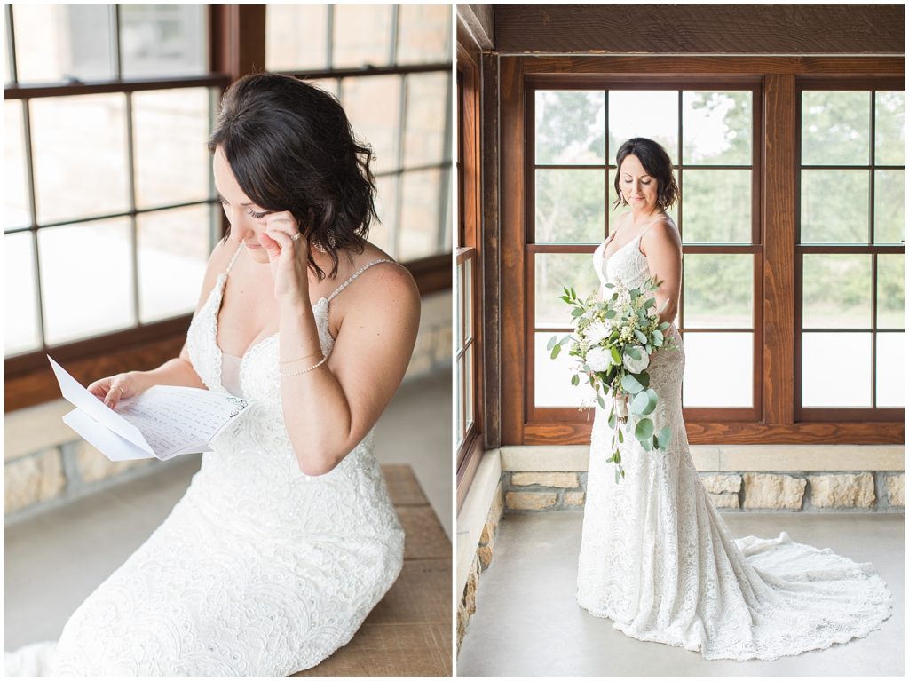 Bride Getting Ready | Wedding in LeMars, Iowa shot by Jessica Brees Photography | LeMars Wedding Photographer