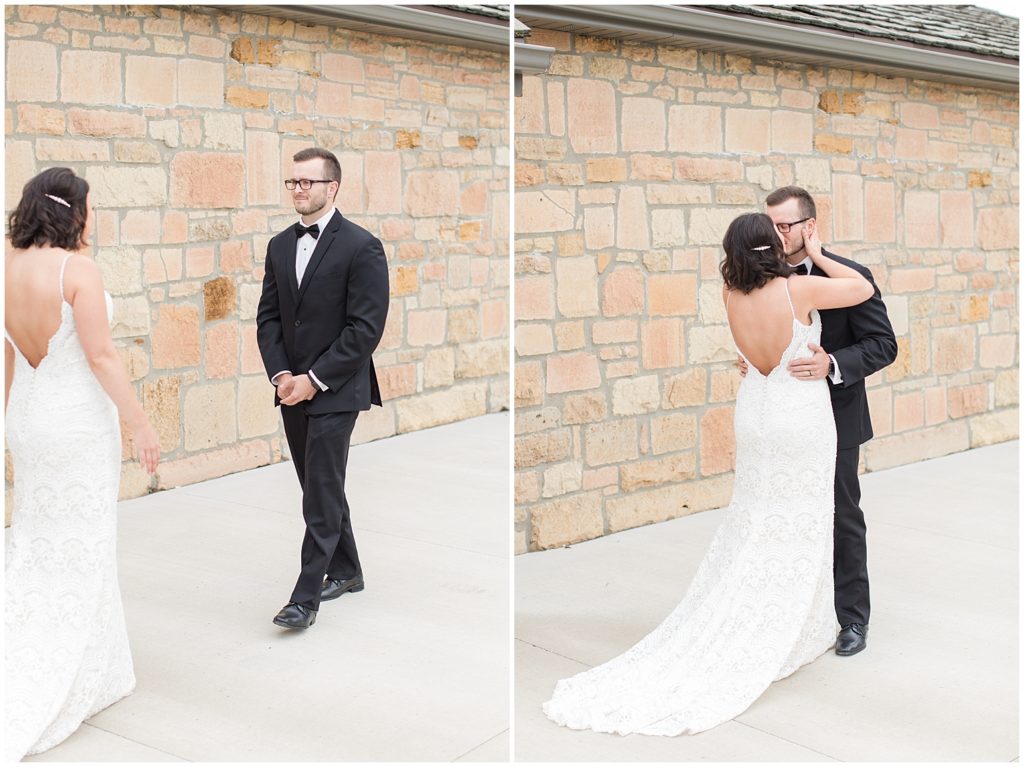 Bride and Groom Portraits | Wedding in LeMars, Iowa shot by Jessica Brees Photography | LeMars Wedding Photographer