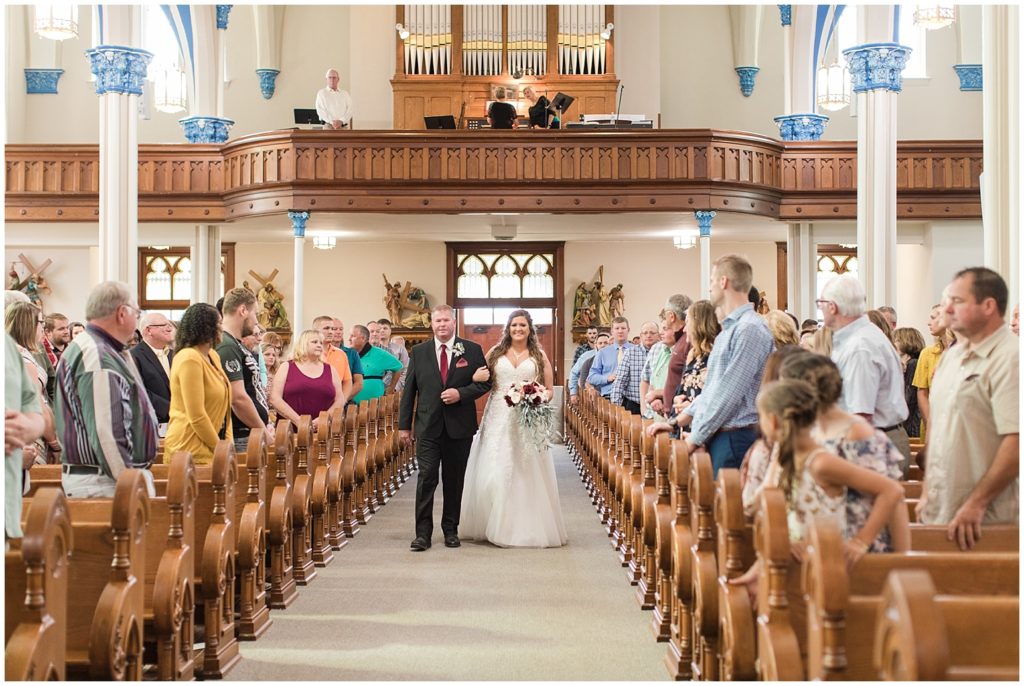 Ceremony | Wedding in Remsen, Iowa shot by Jessica Brees Photography | Remsen Wedding Photographer