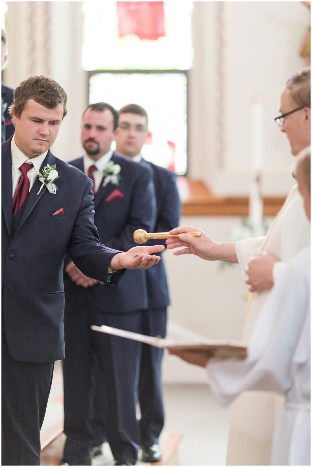 Ceremony | Wedding in Remsen, Iowa shot by Jessica Brees Photography | Remsen Wedding Photographer