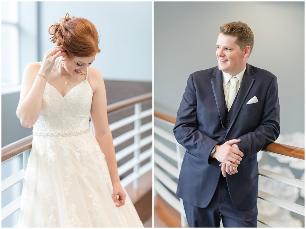 Bride and Groom Portraits | Wedding in Sioux City, Iowa shot by Jessica Brees Photography | Sioux City Wedding Photographer