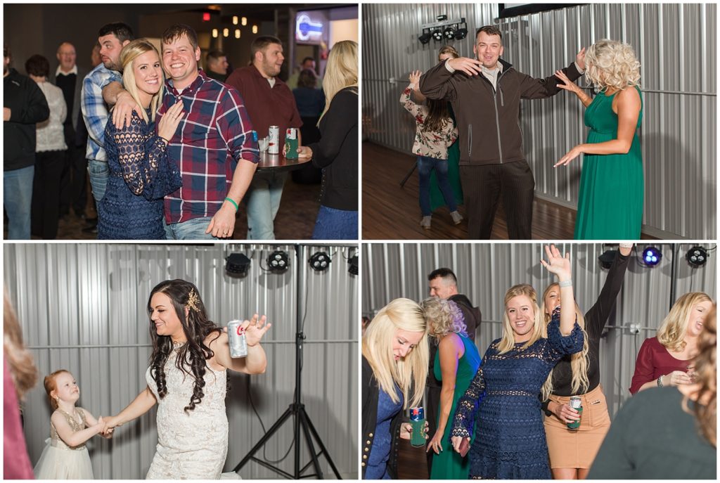 Wedding reception dancing candids shot by Jessica Brees, photographer and videographer near Sioux City, Iowa