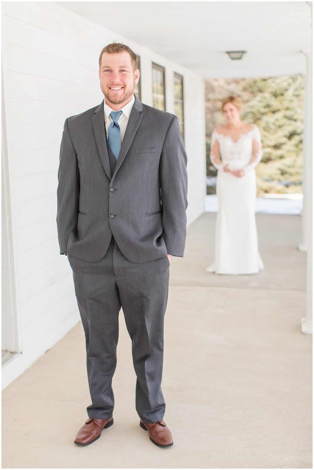 Bride and Groom Portraits, shot by Jessica Brees, photographer and videographer near Sioux City, Iowa