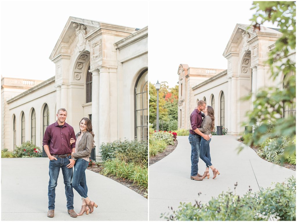 Iowa State University Engagement Photos shot by Jessica Brees Photography | Jessica is a photographer and videographer near Sioux City, Iowa