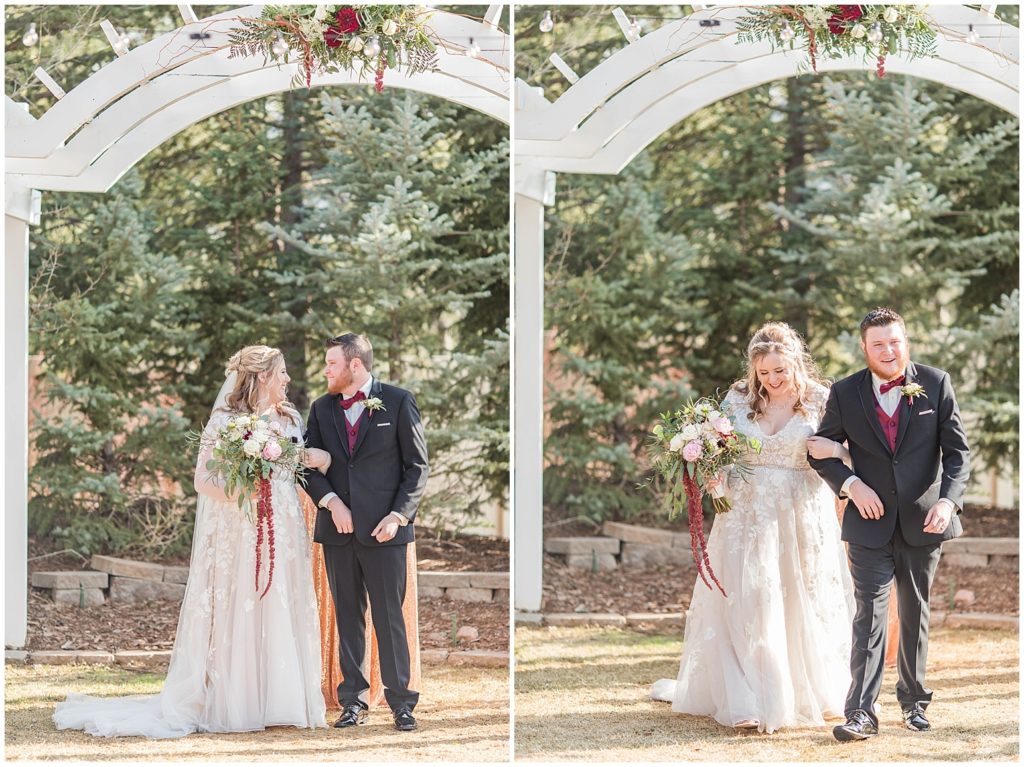 Ken Caryl Vista wedding ceremony shot by Jessica Brees, Littleton Wedding Photographer and Videographer