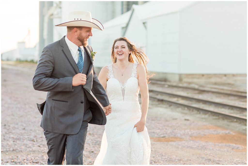 Bride and Groom Portraits | Avalon Ballroom Wedding in Remsen, IA shot by Jessica Brees Photo & Video