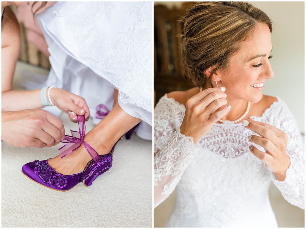 Getting Ready | Wedding At Sioux City Country Club shot by Jessica Brees Photo & Video