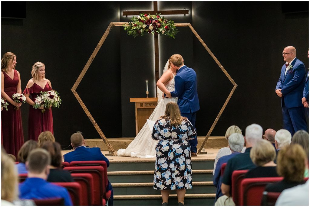 Ceremony Photos | LeMars Wedding shot by Jessica Brees Photo & Video