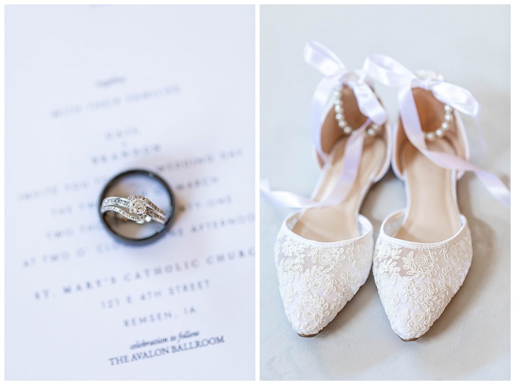 Wedding Details | Des Moines Wedding shot by Jessica Brees Photo & Video