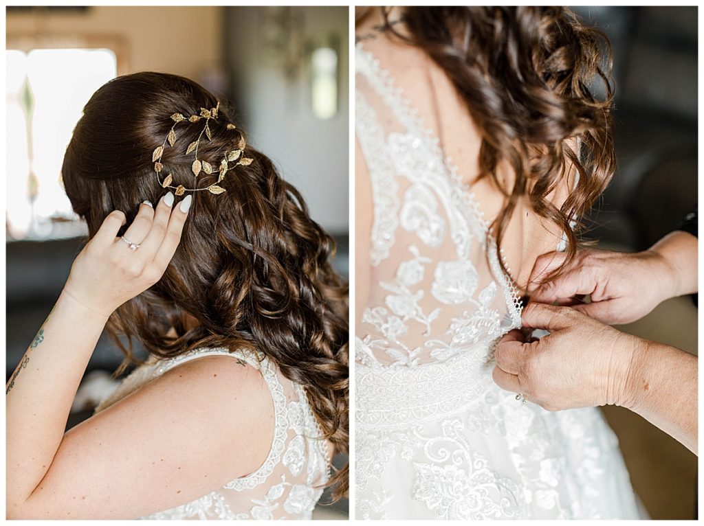 Bride Getting Ready | Des Moines Wedding shot by Jessica Brees Photo & Video