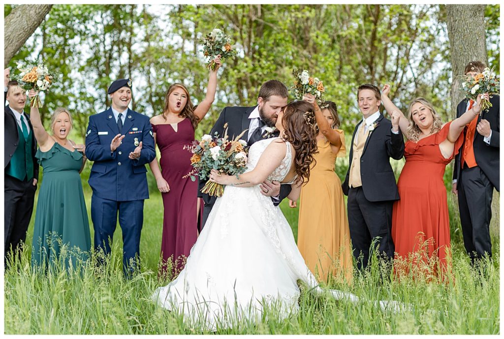 Bridal Party Portraits | Des Moines Wedding shot by Jessica Brees Photo & Video