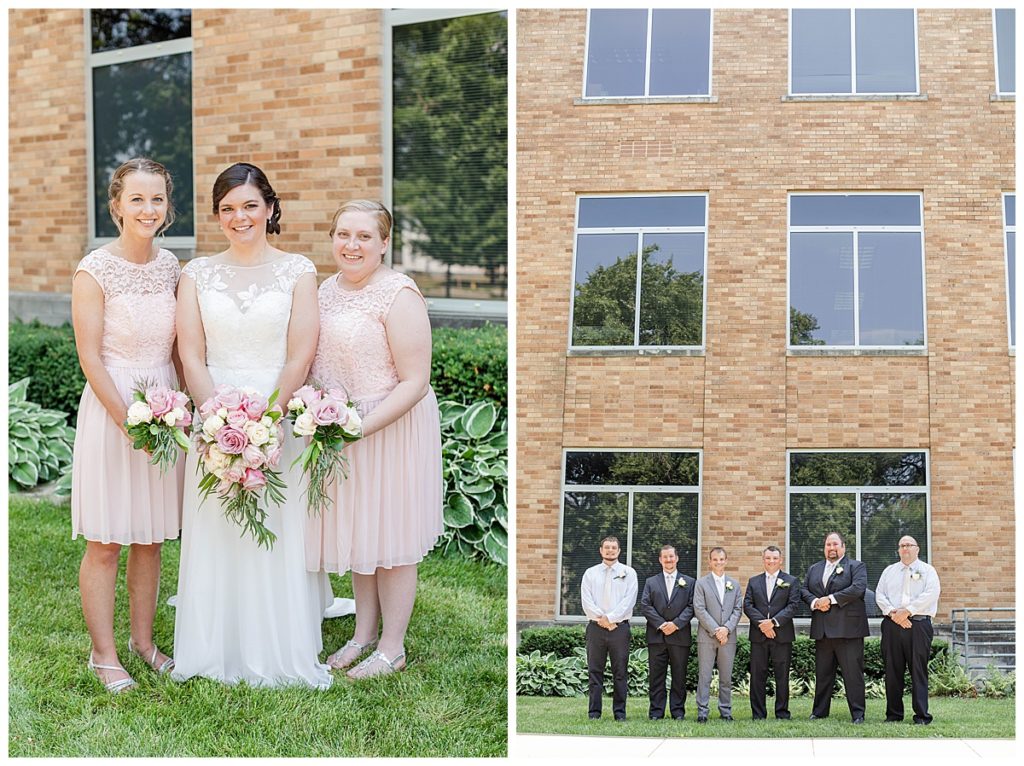Bride and Groom Portraits | Fort Dodge Wedding shot by Jessica Brees Photo & Video