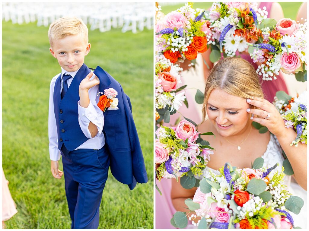 Spring Pastel Wedding at Lofted View Events near Omaha Nebraska