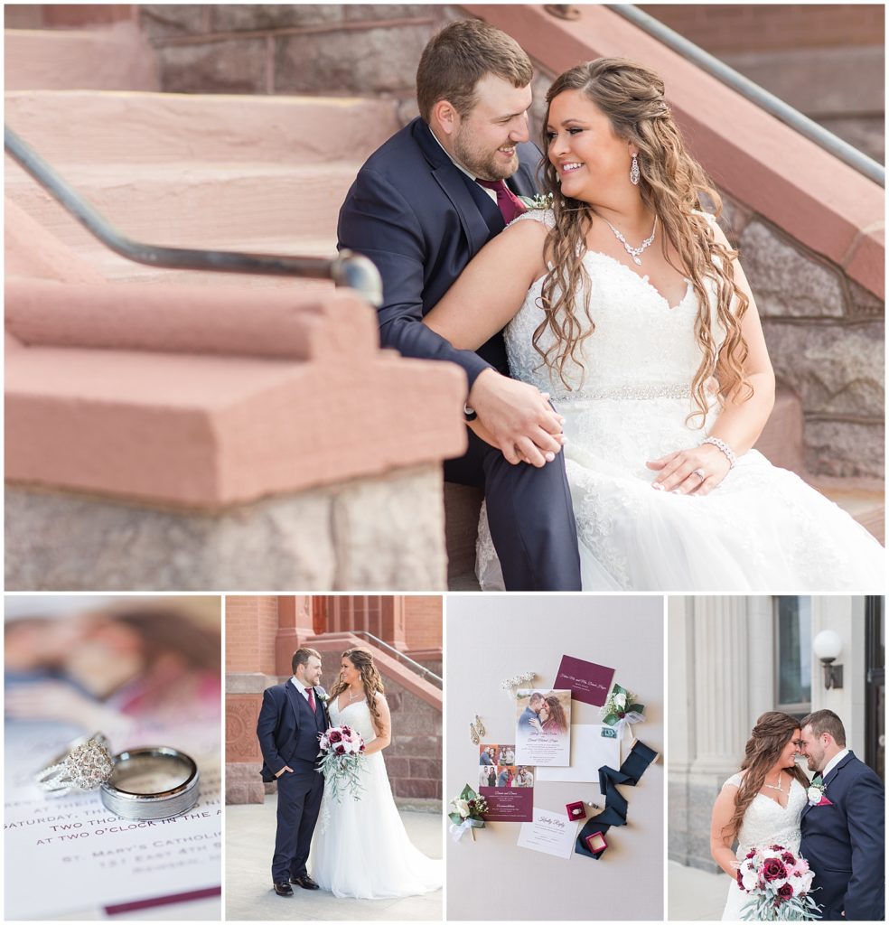 Bride and Groom Portraits | Wedding in Remsen, Iowa shot by Jessica Brees Photography | Remsen Wedding Photographer