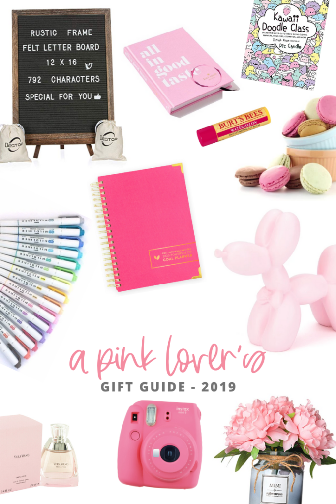 gift ideas for anyone who loves the color pink and quirky items