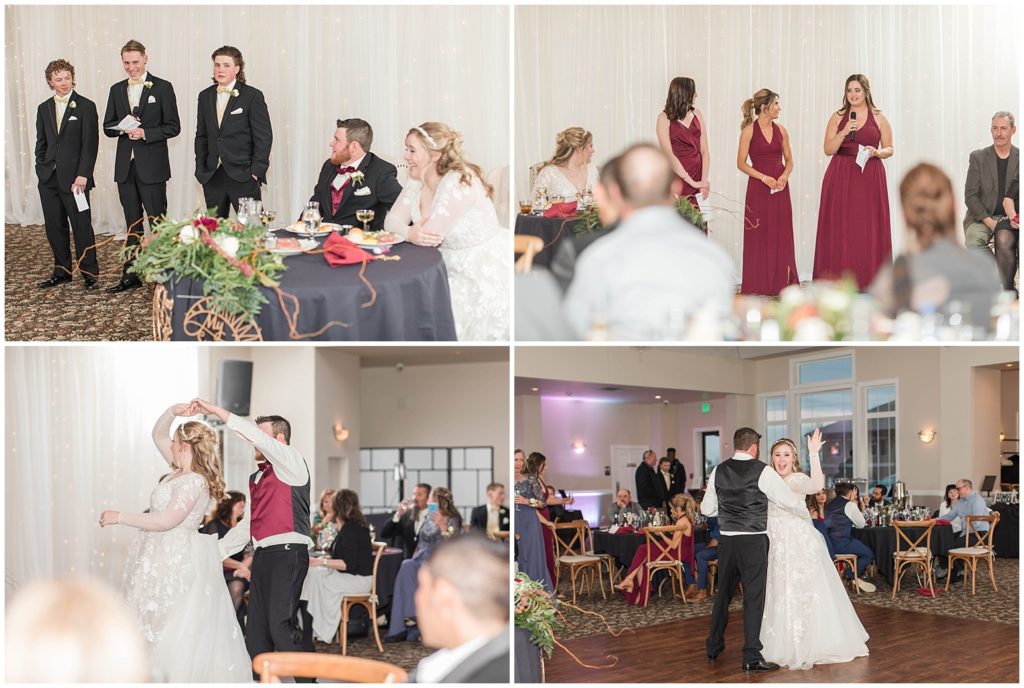 Ken Caryl Vista wedding reception shot by Jessica Brees, Littleton Wedding Photographer and Videographer