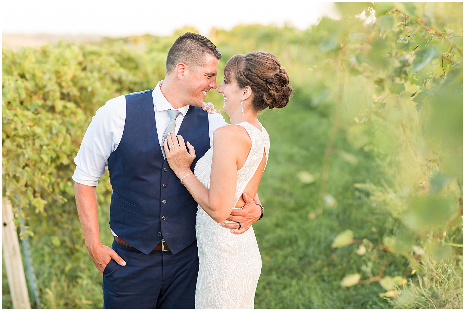 Bridal Party Portraits | Tucker Hill Wedding in Hinton, Iowa shot by Jessica Brees Photo & Video